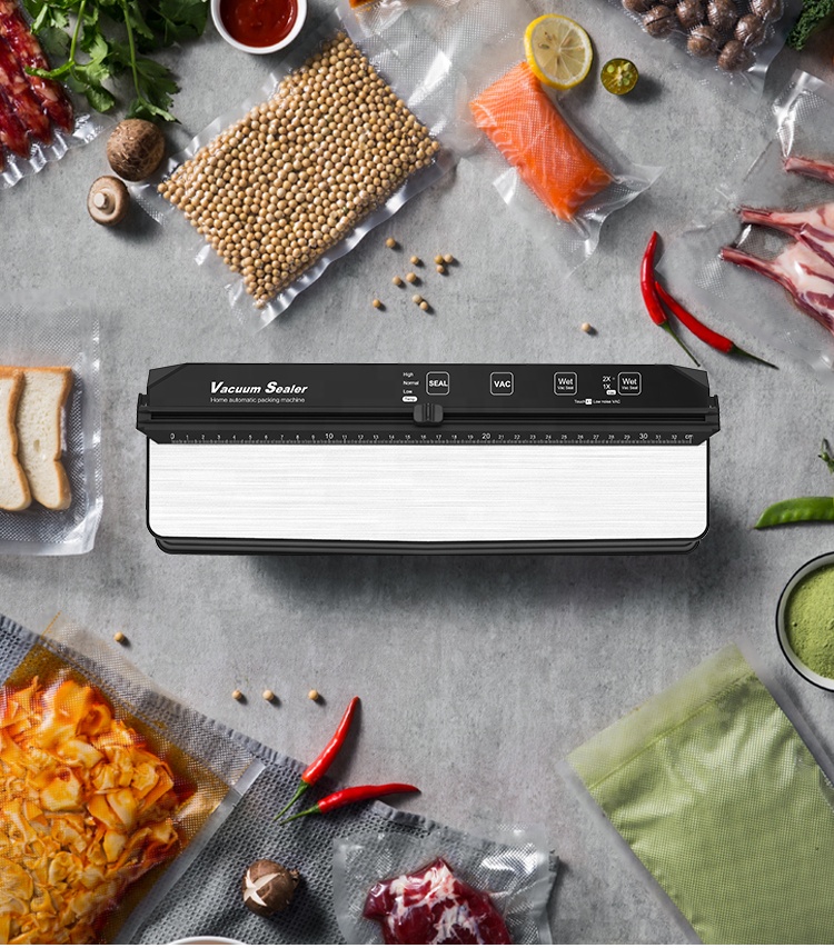 Food Storage Vacuum Seal Bags - Electric Home Professional Food Vacuum Sealer