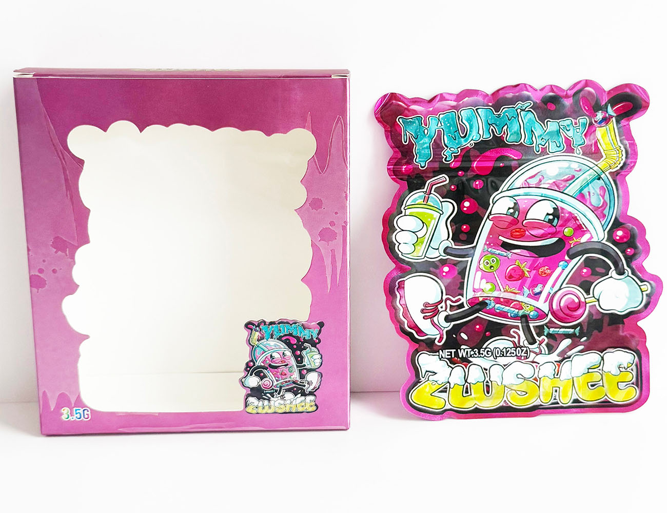 3.5g Die Cut Special Irregular - огляд і ціна Food Storage Mylar Bags