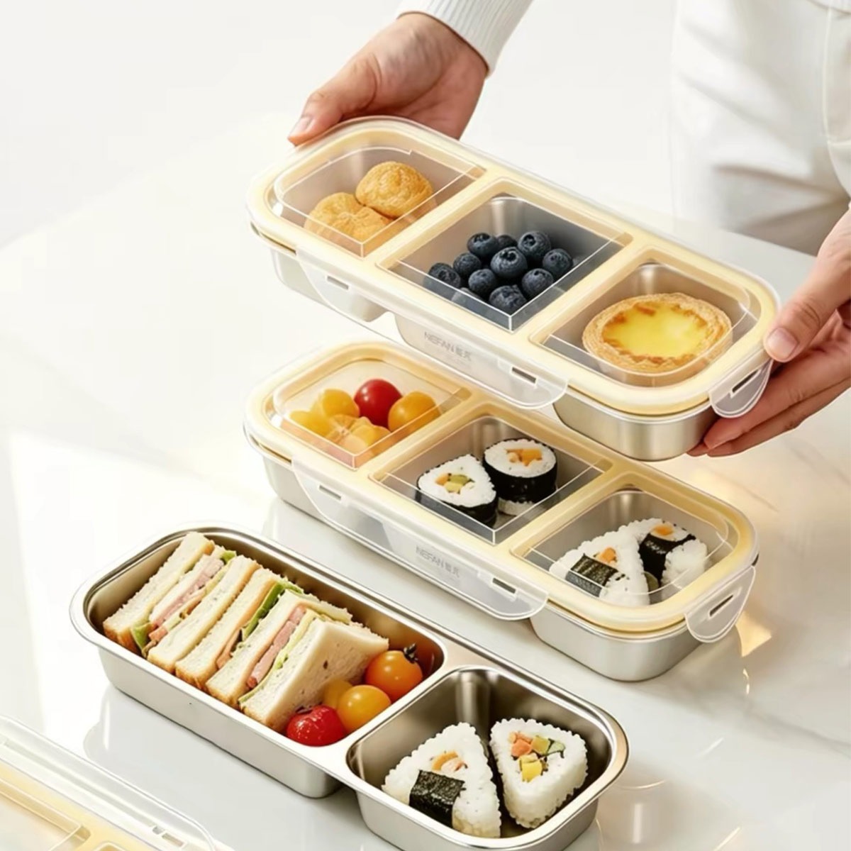 Stainless Steel Food Storage B - огляд і ціна Food Storage Drawer Organizer