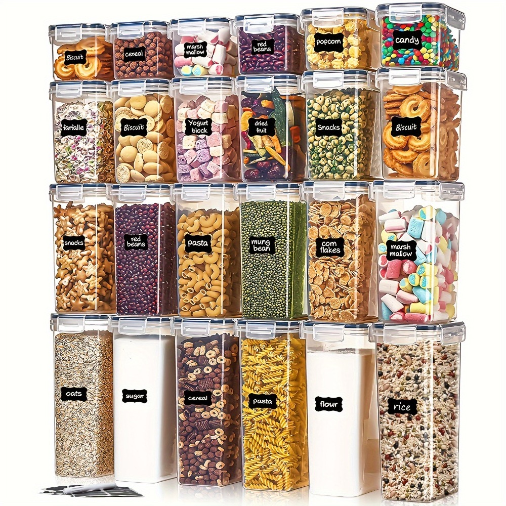 24Pcs Food Storage Containers  - огляд і ціна Food Storage Drawer Organizer