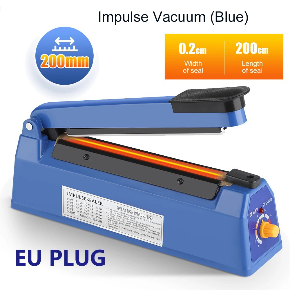 Impulse Sealer Machine Kitchen - огляд і ціна Food Storage Vacuum Seal Bags