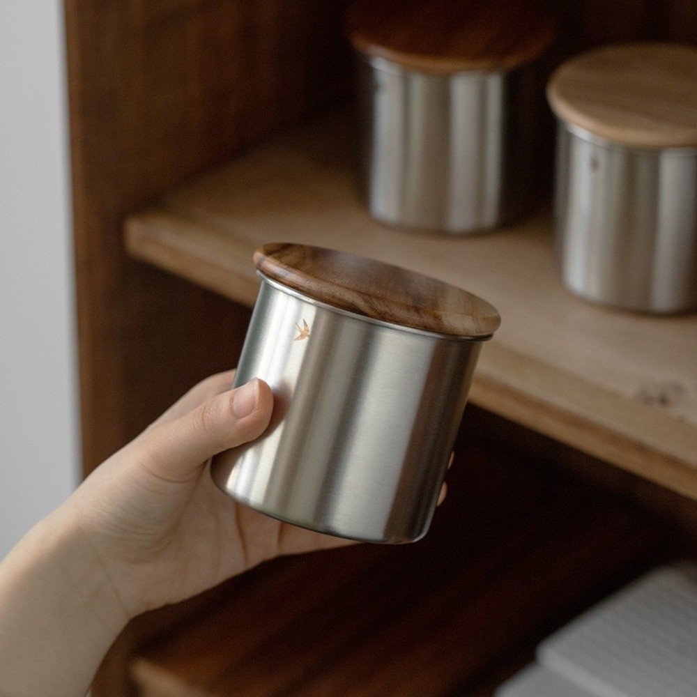 New Stainless Steel Matcha Jar - огляд і ціна Food Storage News