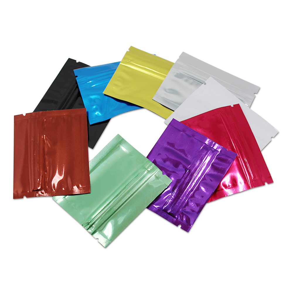 Retail 100Pcs/Lot 12 Colored Z - огляд і ціна Food Storage Mylar Bags