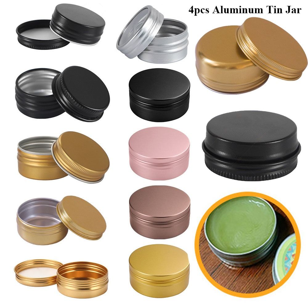 4pcs New Candle Jars for Cream - огляд і ціна Food Storage News