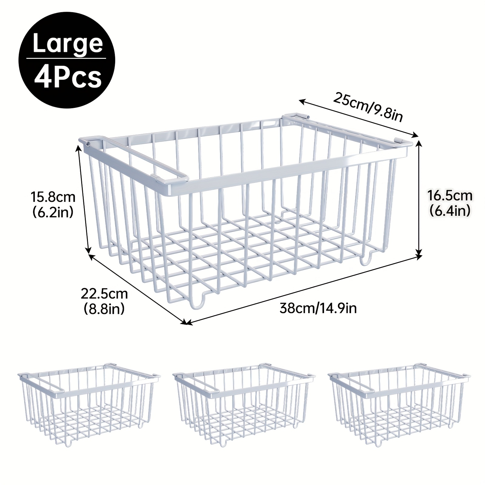 4 Pcs/5 Pcs Restaurant Freezer - огляд і ціна Food Storage In Restaurant