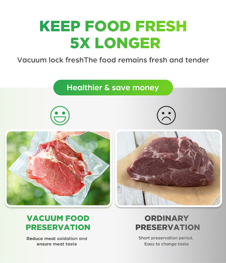 Electric Home Professional Foo - огляд і ціна Food Storage Vacuum Seal Bags