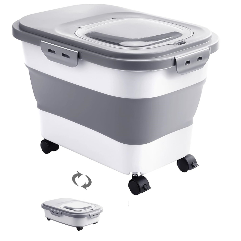 Large Capacity Cat Dog Food St - огляд і ціна Xl Food Storage Containers With Lids