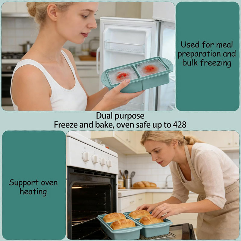 2/4 Cup Large Ice Cube Tray Si - огляд і ціна Xl Food Storage Containers With Lids