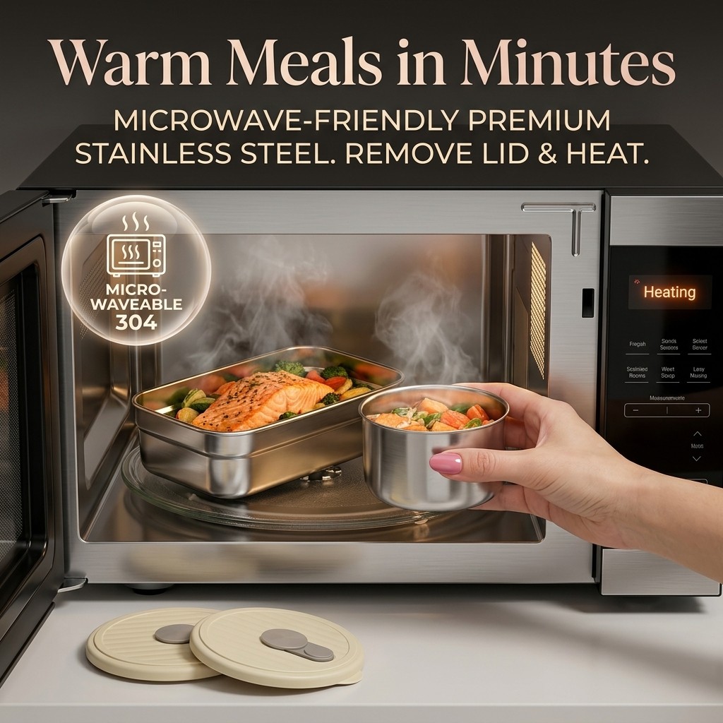 Microwave Safe 304 Stainless S - огляд і ціна Food Storage Drawer Organizer