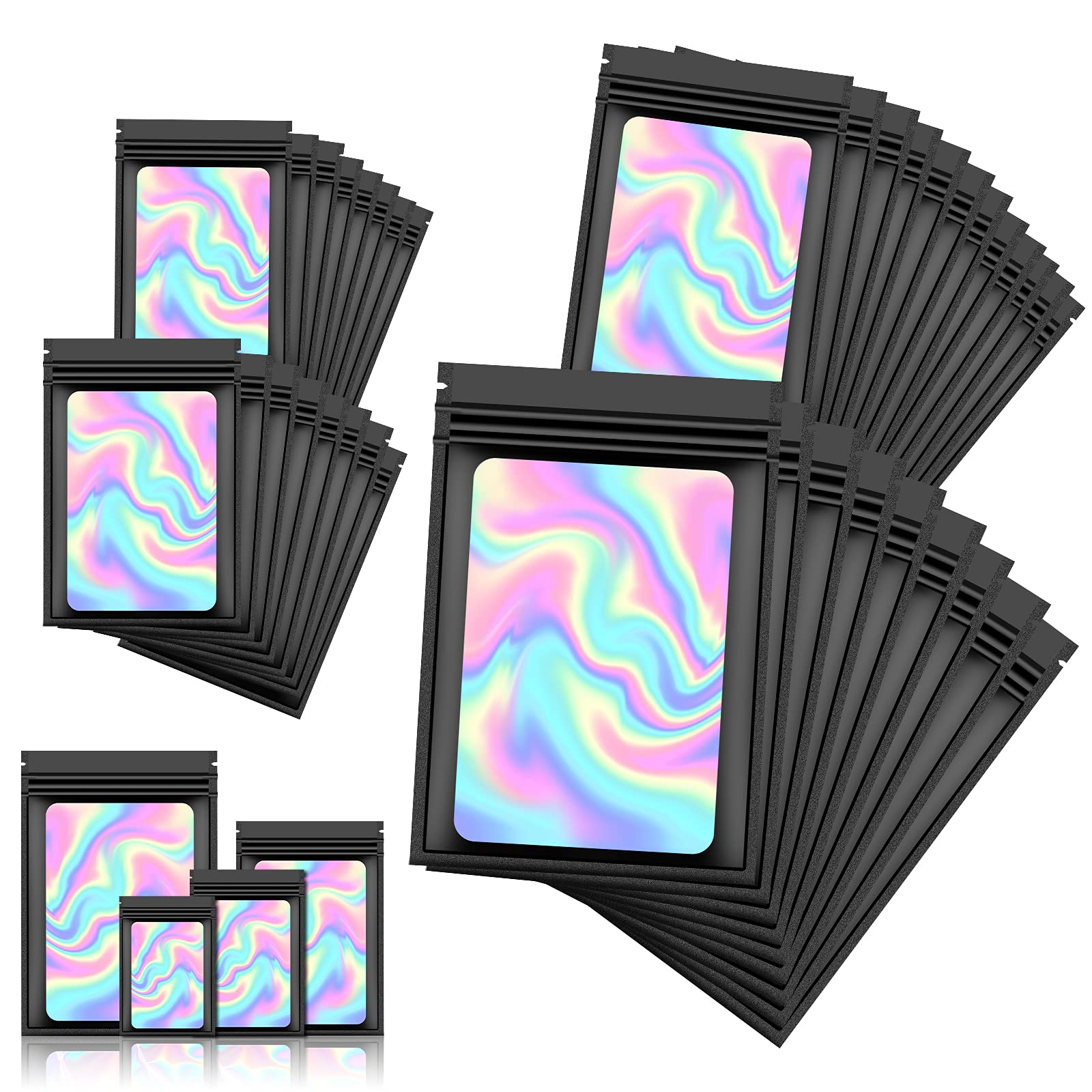 50pcs Smell Proof Mylar Bags P - огляд і ціна Food Storage Mylar Bags