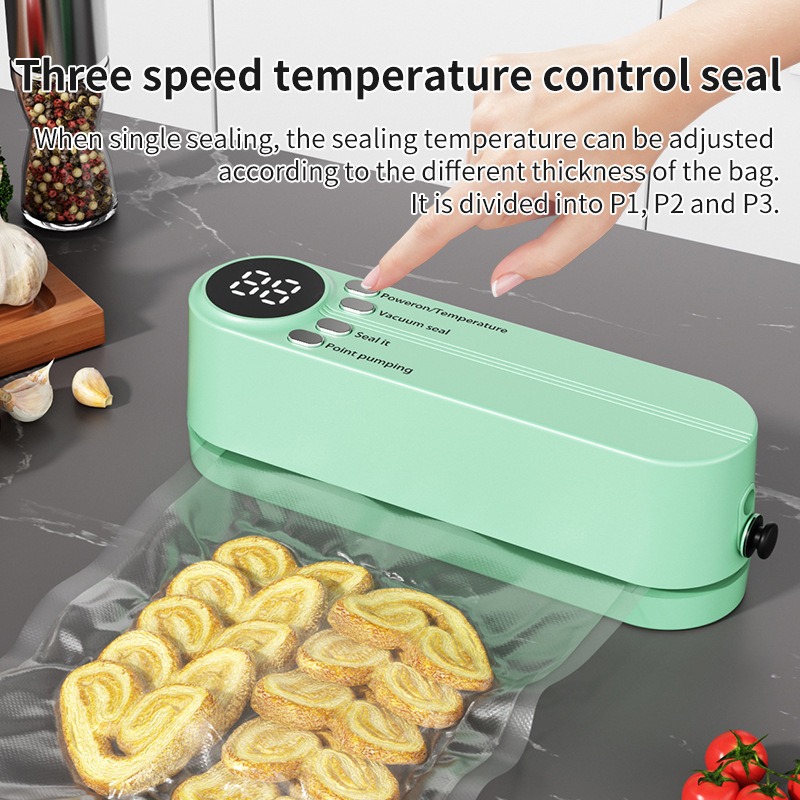 Electric Vacuum Sealer Food Cl - огляд і ціна Food Storage Vacuum Seal Bags