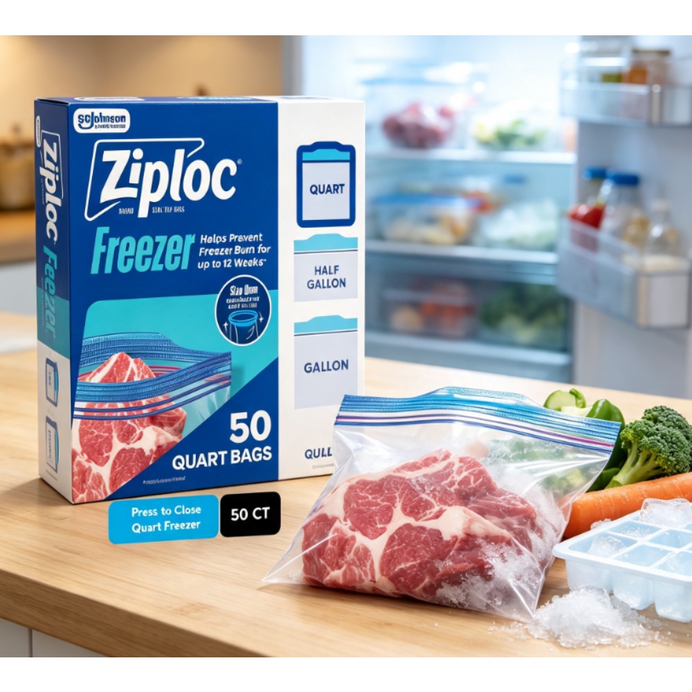 Ziploc Brand Freezer Food Stor - огляд і ціна Food Storage Brands