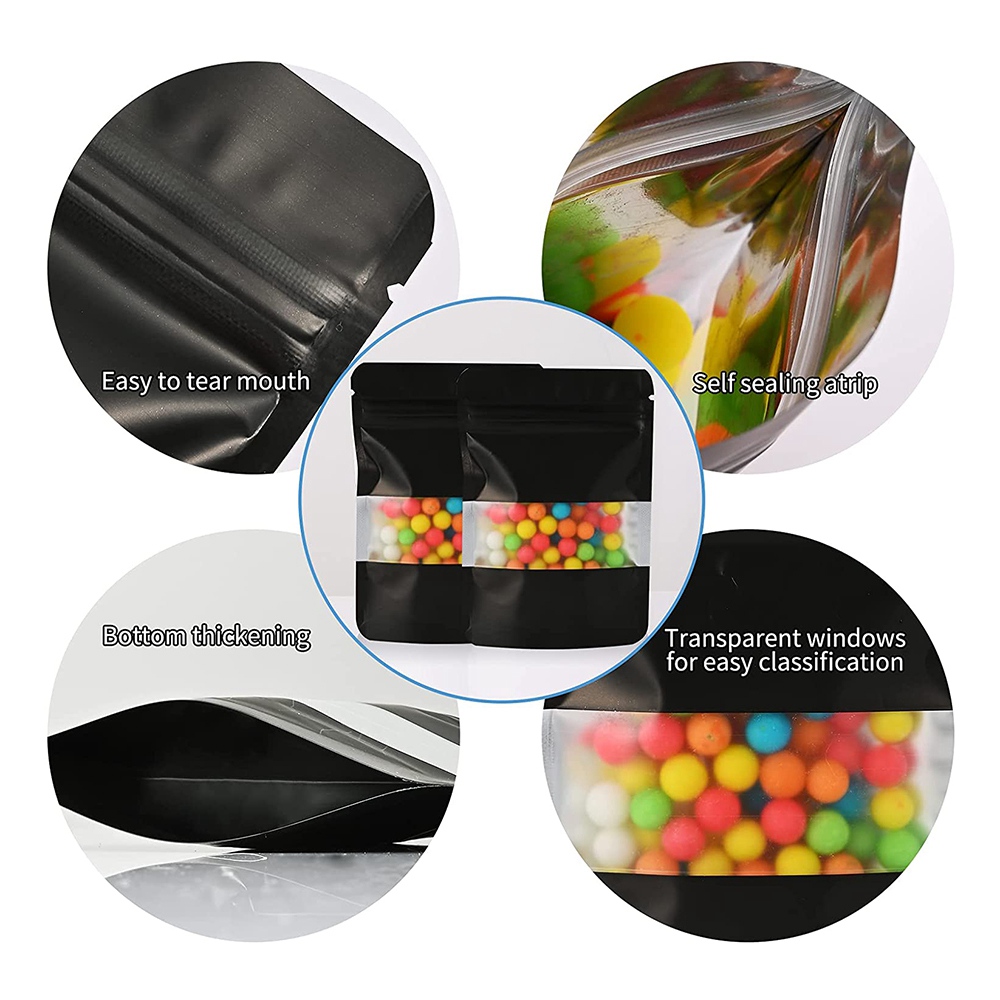 YANA50I 100Pcs Smell Proof Myl - огляд і ціна Food Storage Mylar Bags