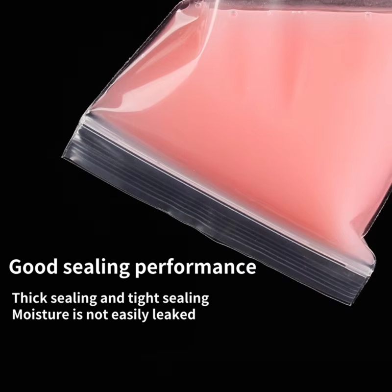 100pcs Transparent Zip Bags Fo - огляд і ціна Food Storage Vacuum Seal Bags