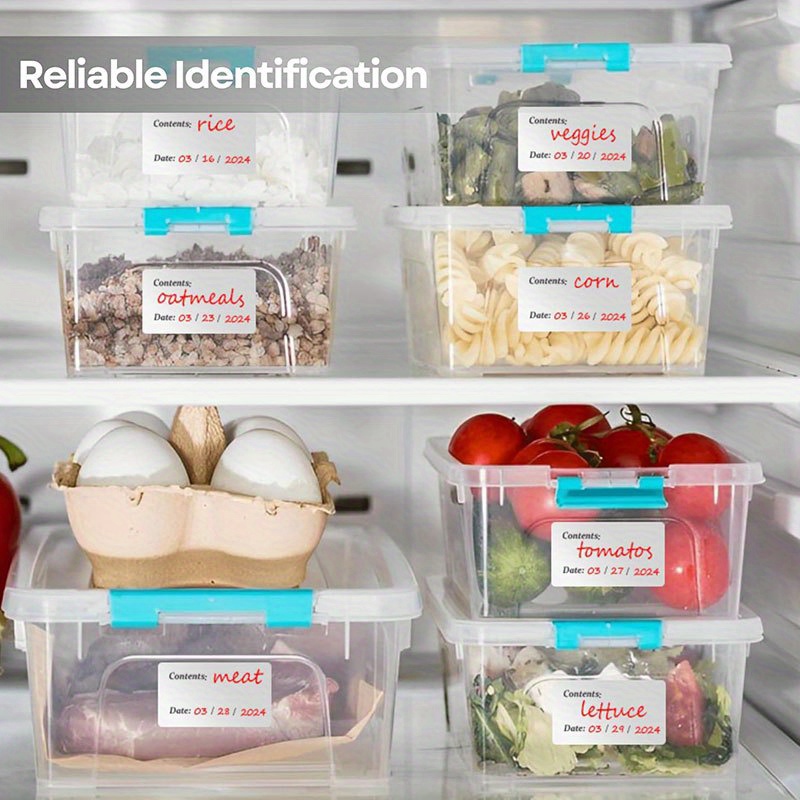 100pcs Waterproof and Removabl - огляд і ціна Food Storage Notes