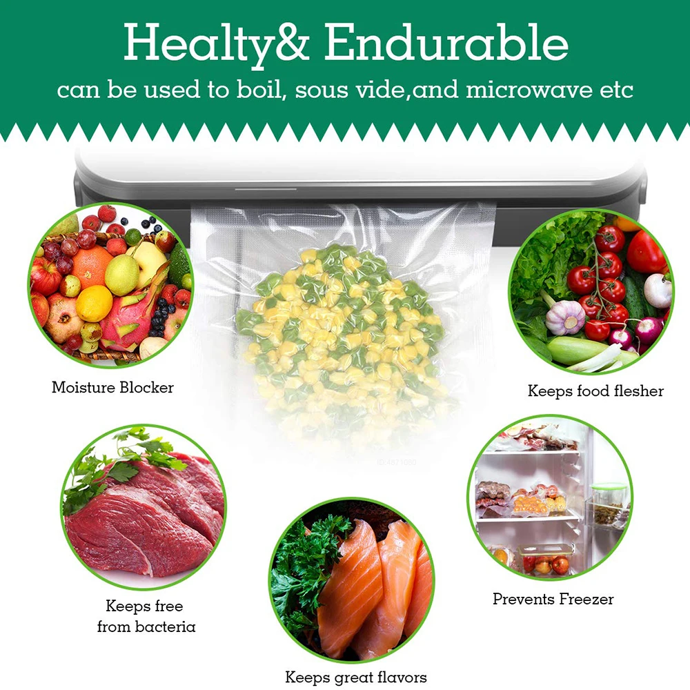 Sous Vide Roll Bags for Vacuum - огляд і ціна Food Storage Vacuum Seal Bags